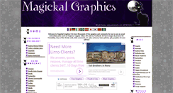 Desktop Screenshot of magickalgraphics.com